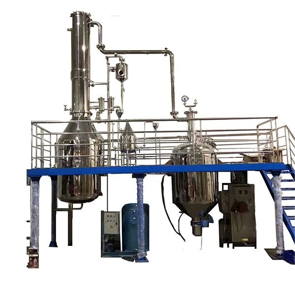 Extractor de bucle cerrado Bho de aceite de cáñamo de etanol, cáñamo botánico, aceite de CBD, máquina de extracción de solvente de butano y hexano